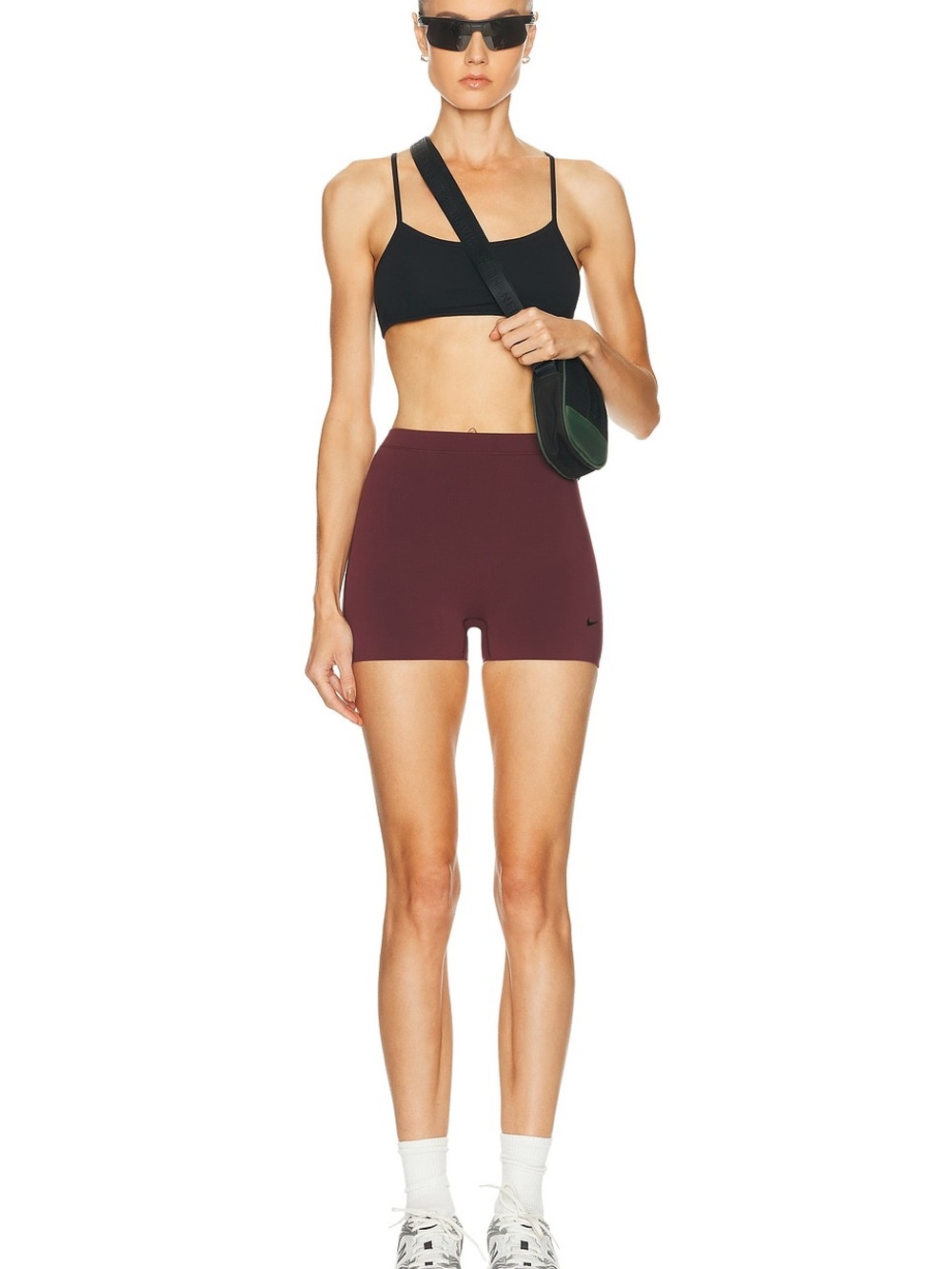 Skims / Nike Matte 2in Boy Short - Currant /
